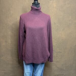 Pendleton 100% Cashmere Turtleneck Sweater Women’s Petite XL